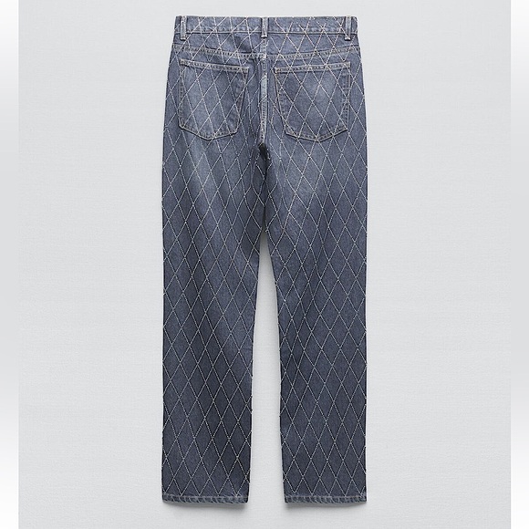 Zara Jewel Rhinestone TRE Jeans - Picture 2 of 4